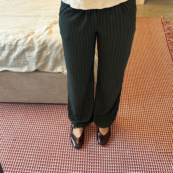Reformation Mason Pinstriped Pants - Picture 1 of 7